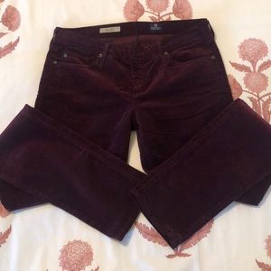 AG Garnet corduroy pants